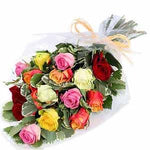 Coloured Rose Bouquet