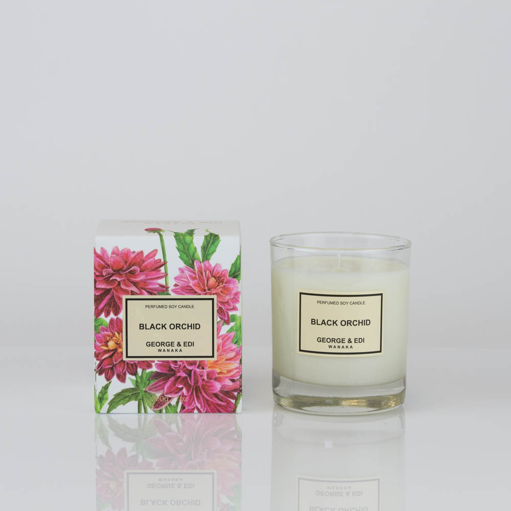 George & Edi - Black Orchid Candle