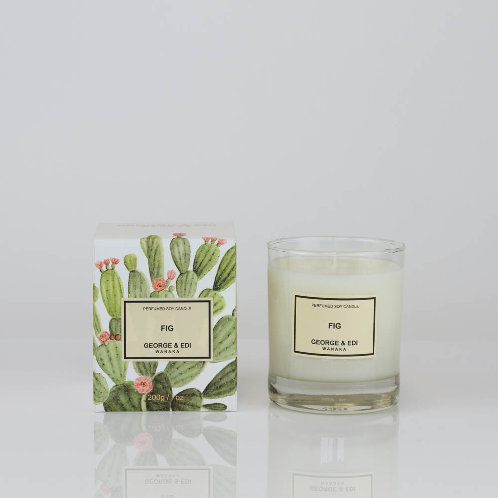 
            
                Load image into Gallery viewer, George &amp;amp; Edi - Fig Soy Candle
            
        
